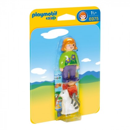 

Игровой набор Playmobil Женщина с кошкой (17-6081005)