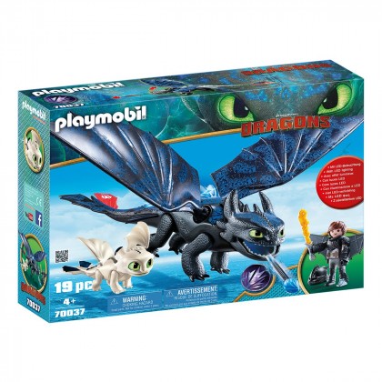 

Игровой набор Playmobil Hiccup and Toothless with Baby Dragon (17-6334008)
