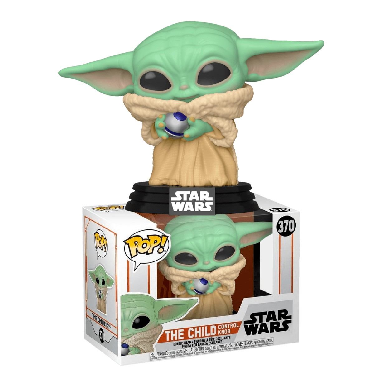 

Коллекционная фигурка Funko POP! Star Wars: The Mandalorian - The Child with Control Knob (Baby Yoda)