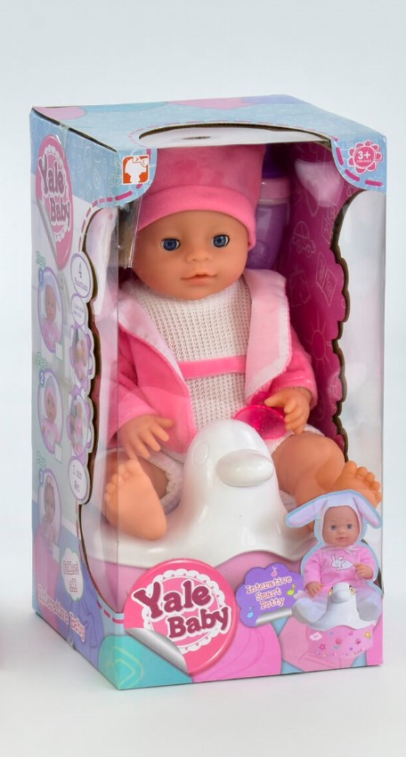 

Интерактивный пупс Yale Baby 40 см с музыкальным горшком Девочка (YL1823J)