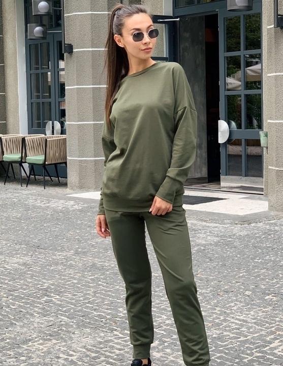 

Спортивный костюм G&M k-72954 46-48 Размер цвет хаки