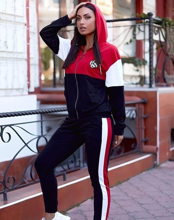 

Спортивный костюм G&M k-72001 48-50 Размер цвет черный/красный