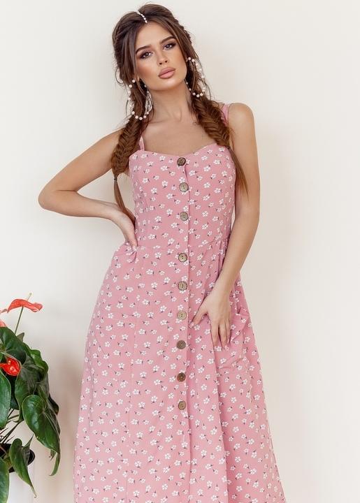 

Сарафан G&M k-68899 44-46 Размер цвет розовый