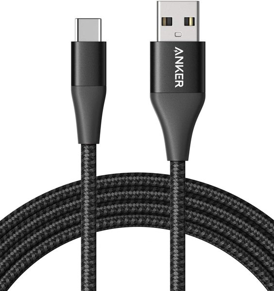 

Кабель Anker Powerline+ II USB-C to USB-A 0.9 м Black