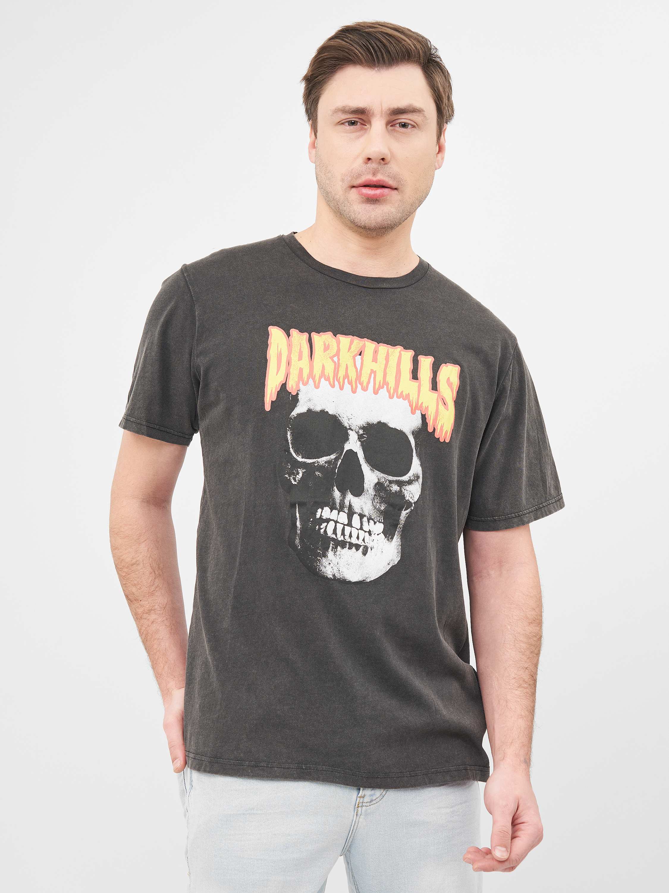 

Футболка Pull & Bear 5231-501-800 M Графитовая