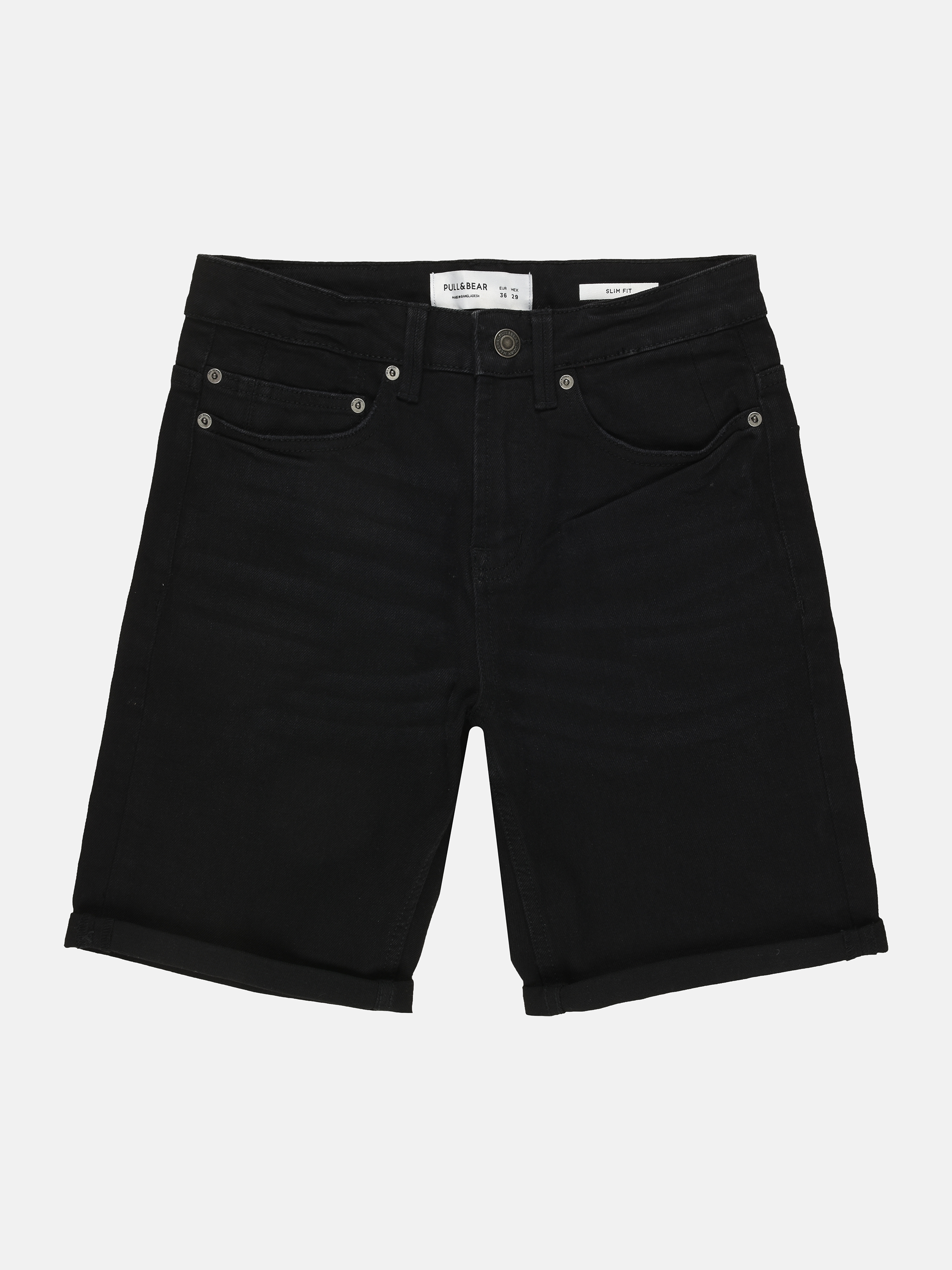 

Шорты джинсовые Pull & Bear 5697-507-800 36 Черные