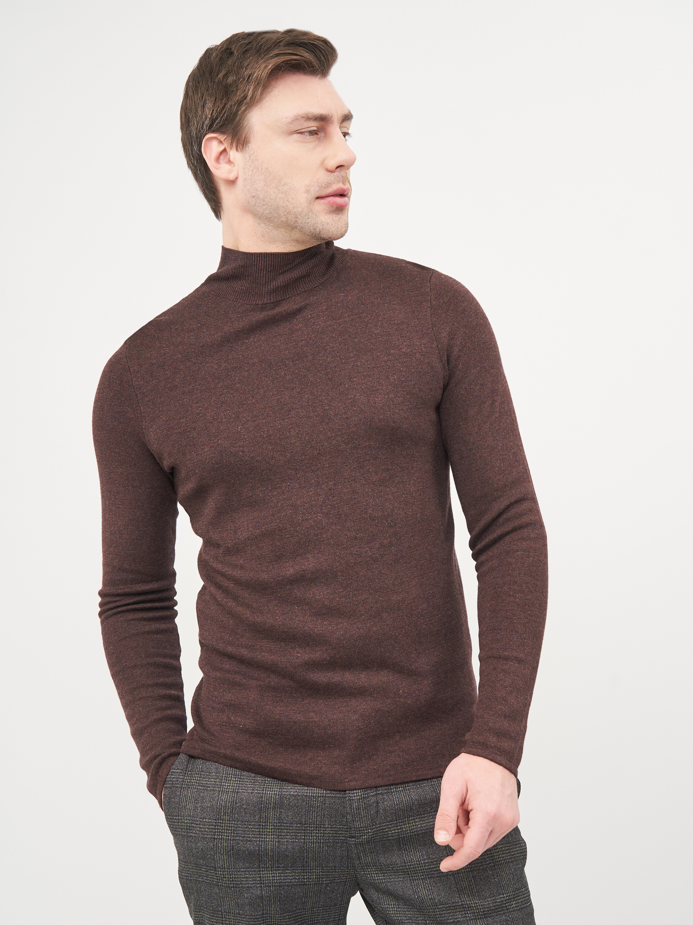 

Водолазка H&M 05420496 S Коричневая