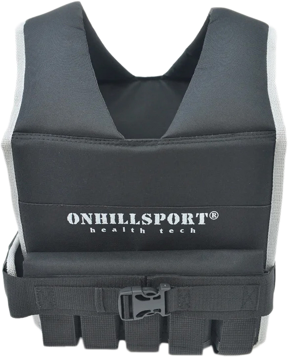 

Жилет утяжелительный Onhillsport Runner 1-10 кг с грузами 10 шт х 1 кг Черный (ZT-0201)