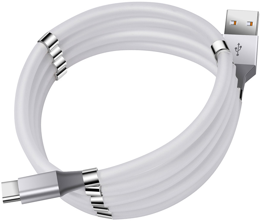 

Дата кабель Florence MagNet Type-C 1 м 3 A White (FL-2202-WT)