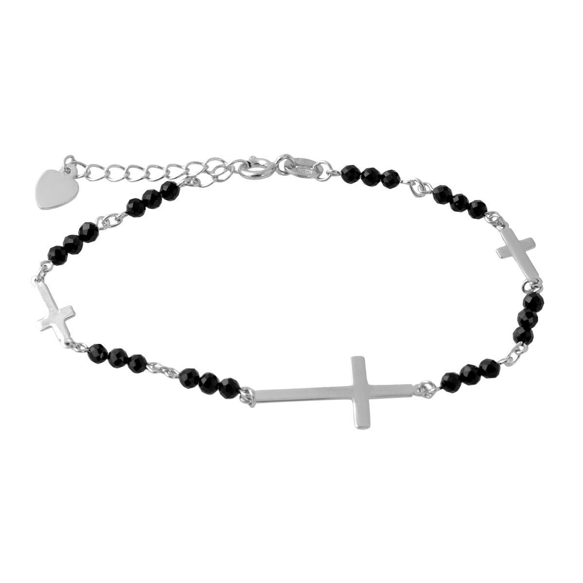 

Серебряный браслет SilverLine с натуральным шпинелью 1720 размер