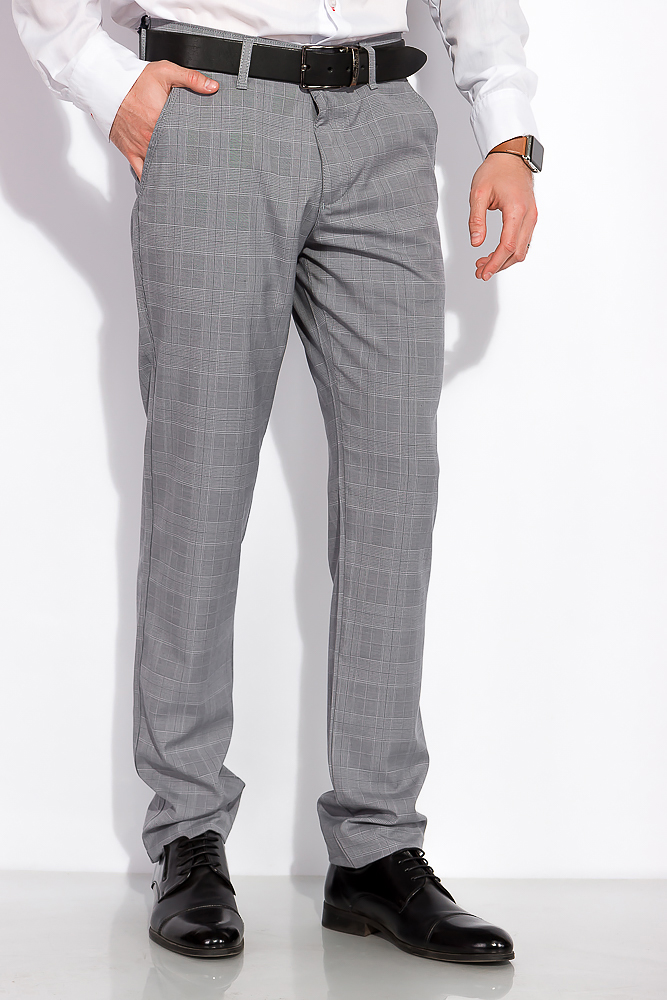 

Брюки классические 148P150-4 прямые (Светло-серый) T&M 34 Размер цвет Светло-серый