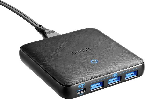 

Сетевое зарядное устройство Anker PowerPort Atom III Slim 4 - 65W 3&1xUSB-C PIQ3.0 Black