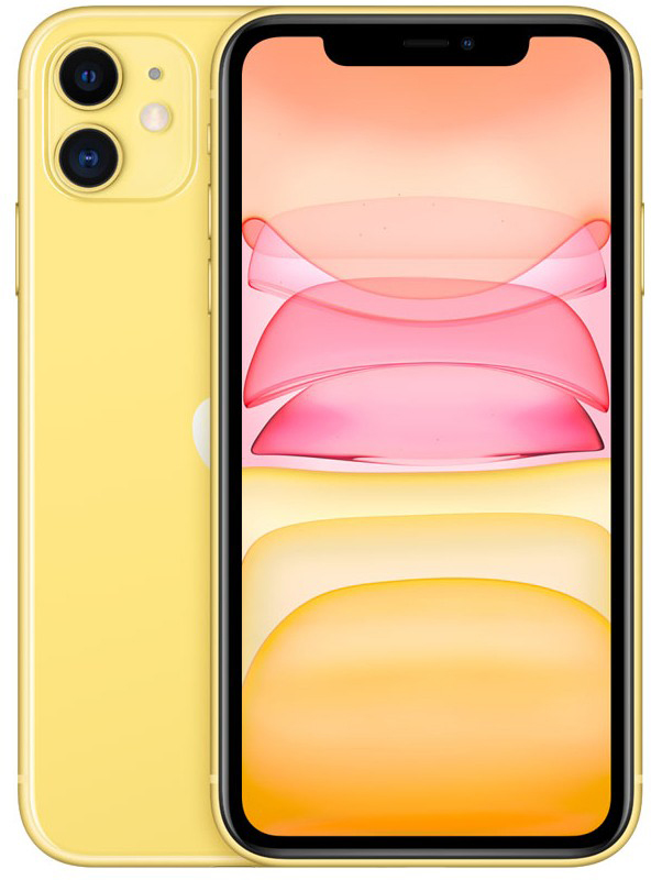 

Мобильный телефон Apple iPhone 11 64GB Yellow Slim Box Официальная гарантия