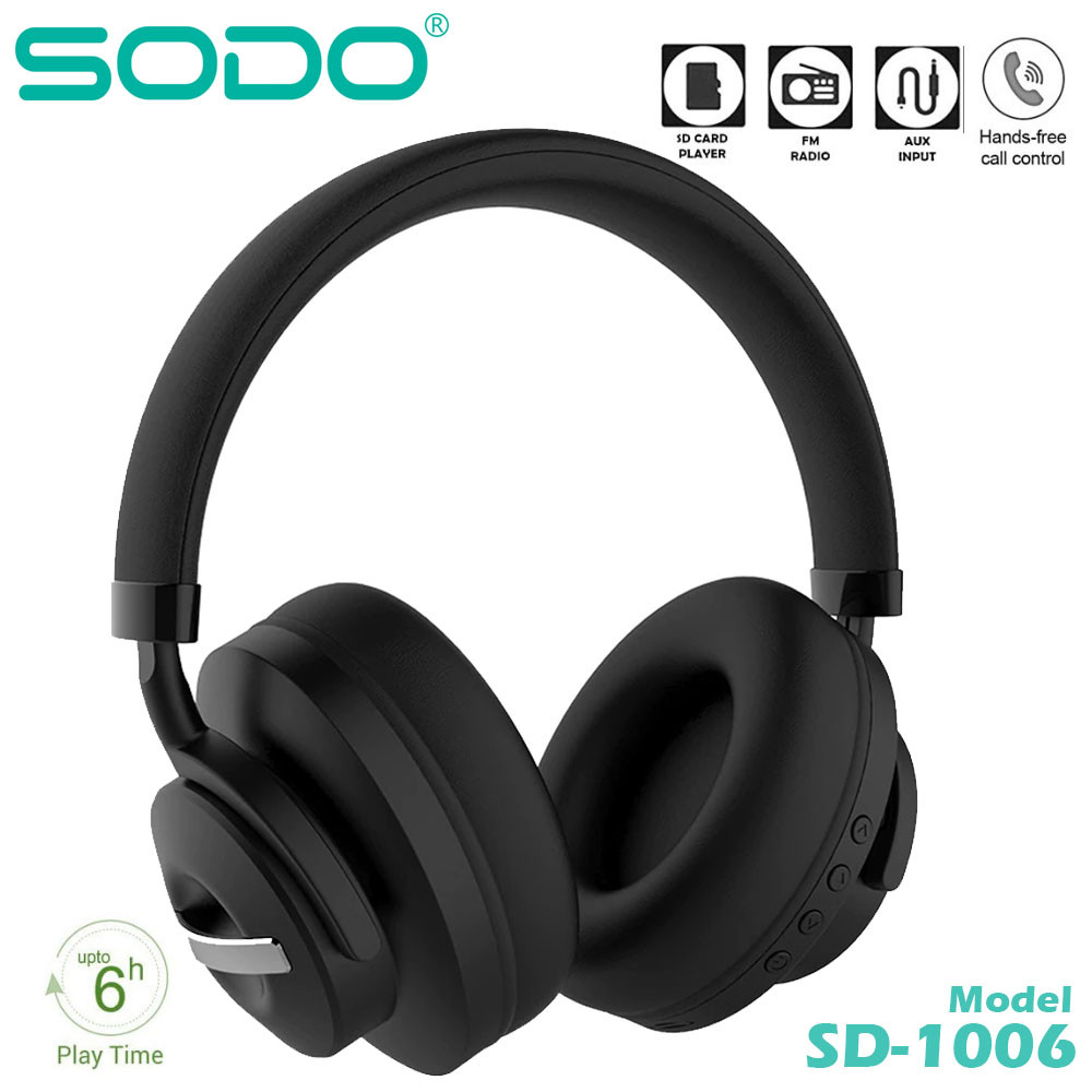 

Беспроводные Bluetooth наушники Sodo SD-1006