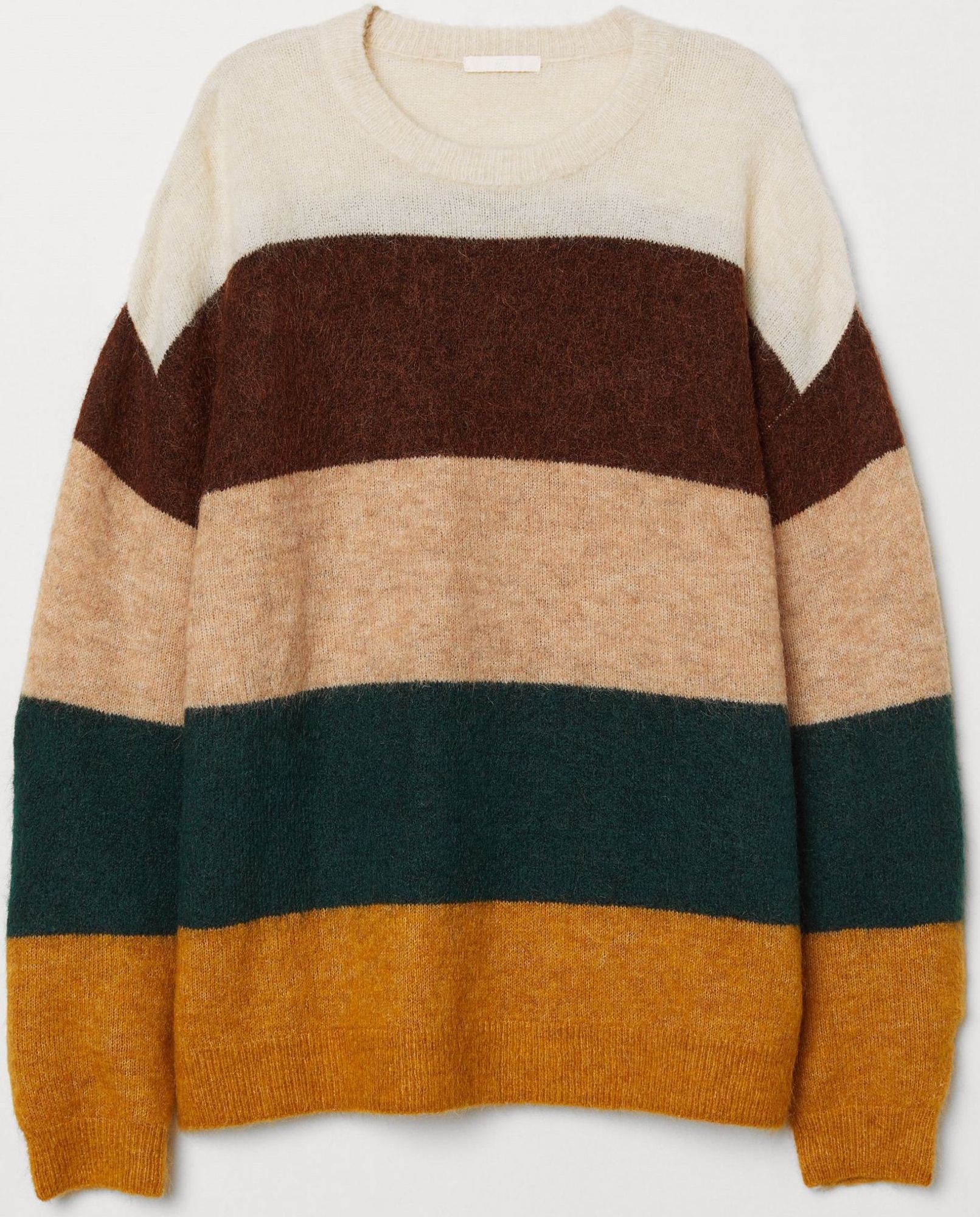 

Джемпер H&M 6630158 L Белый с разноцветным
