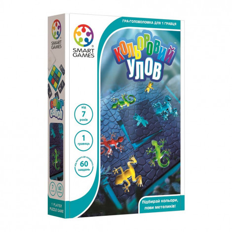 

Настольная игра Цветной улов от 7 лет Smart Games (fit0006613) Разноцветный