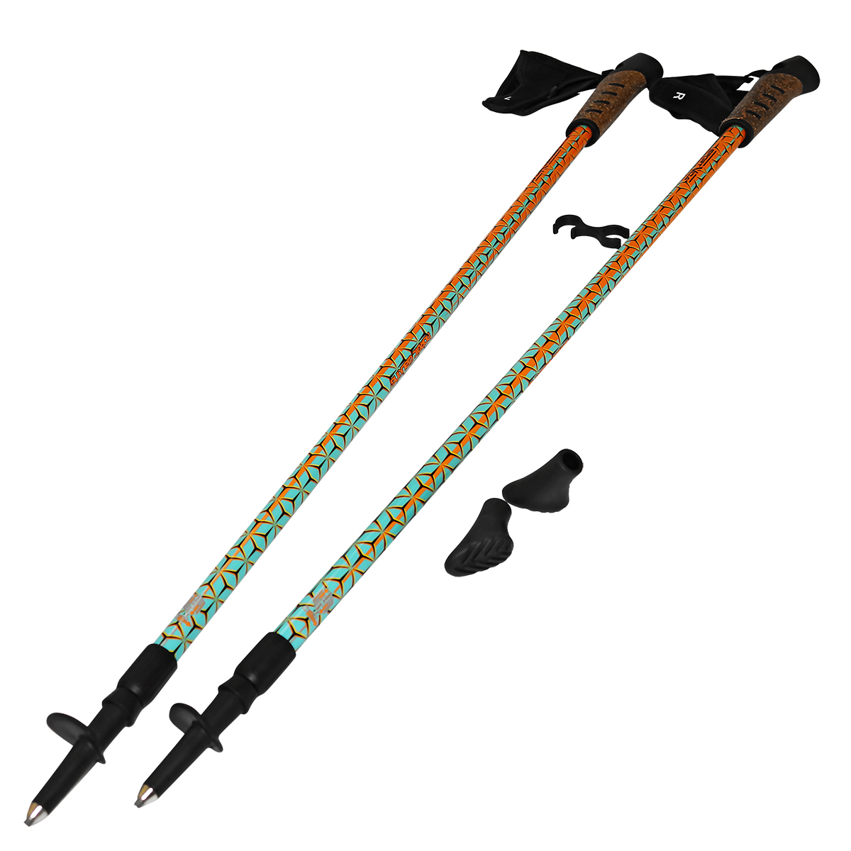 

Палки для скандинавской ходьбы SV-RE0002 SportVida 100-135 см (fit0006442) Разноцветный