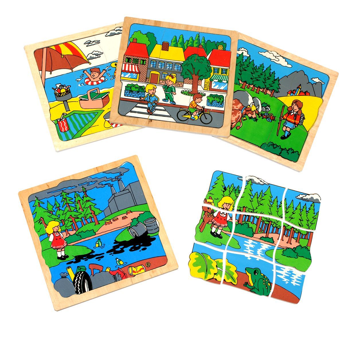 

Мозаика Экология 36 деталей Lam Toys (det0002488) Разноцветный
