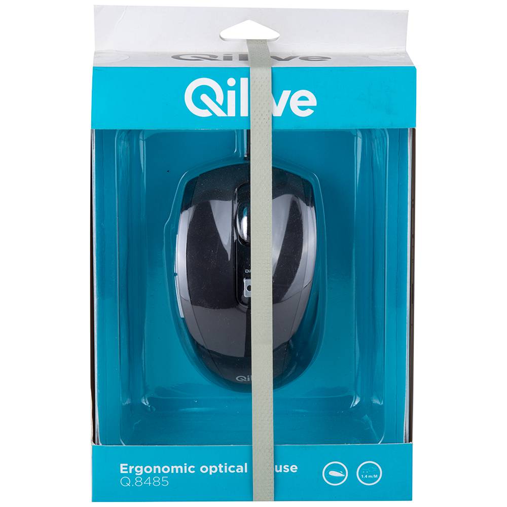 

Эргономичная оптическая мышь Qilive SMS-150OU