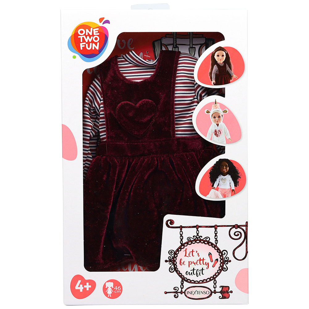 

Набор одежды для куклы One Two Fun Let`s Be Pretty Outfit, в ассортименте