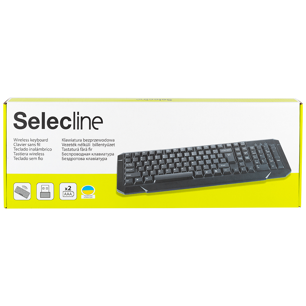 

Клавиатура беспроводная Selecline DC-0342-A