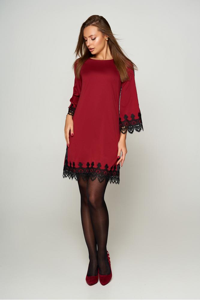

Платье "Камила" (вишня) M (99016379-XL)