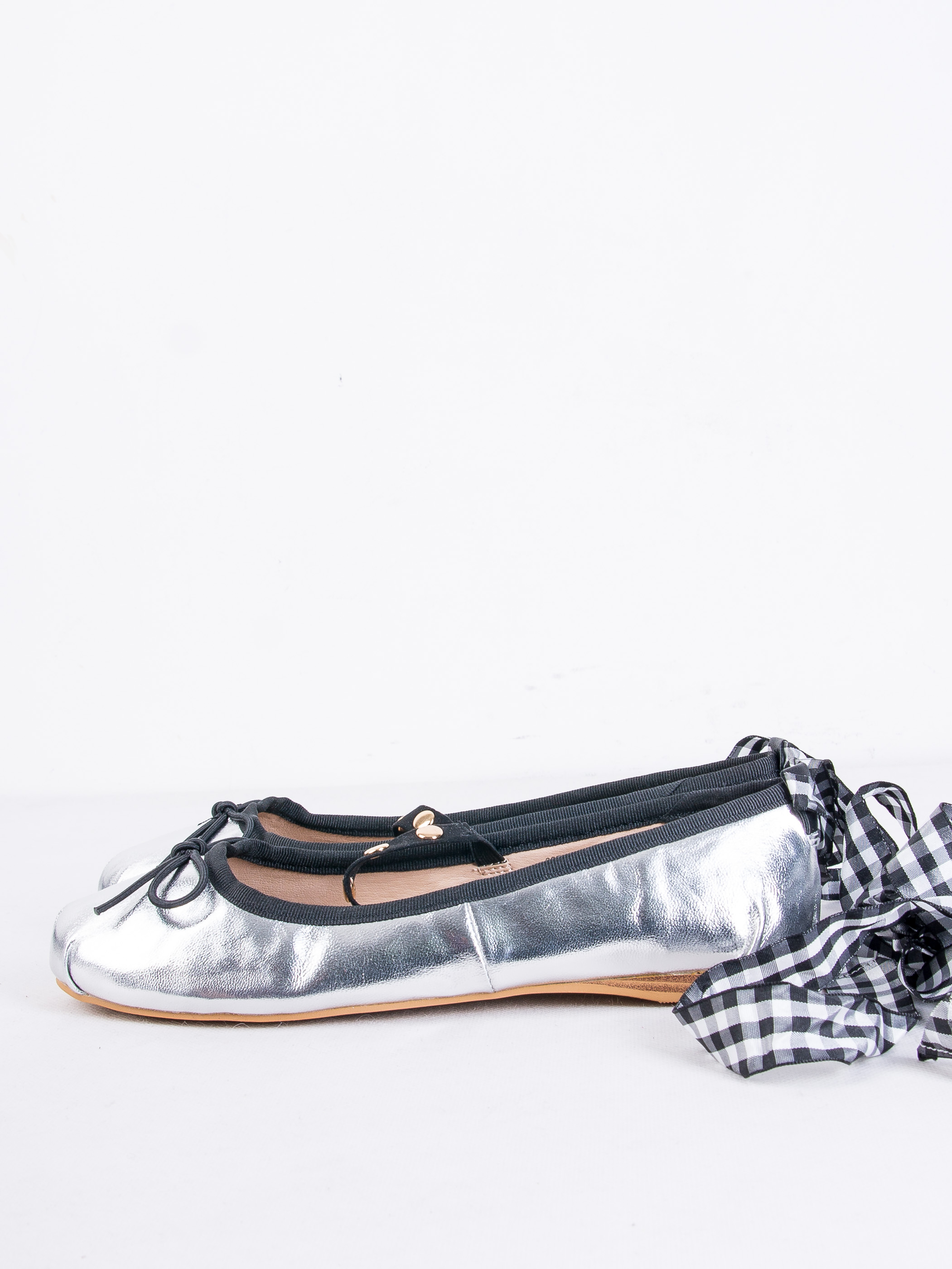 

Балетки River Island Z/A/NA/1209-1 38 Серебристый