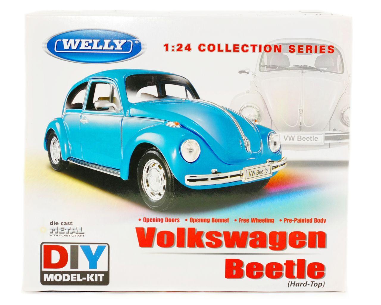 

Welly, Сборная модель машинка металл 1:24 VW BEETLE (22436KB)