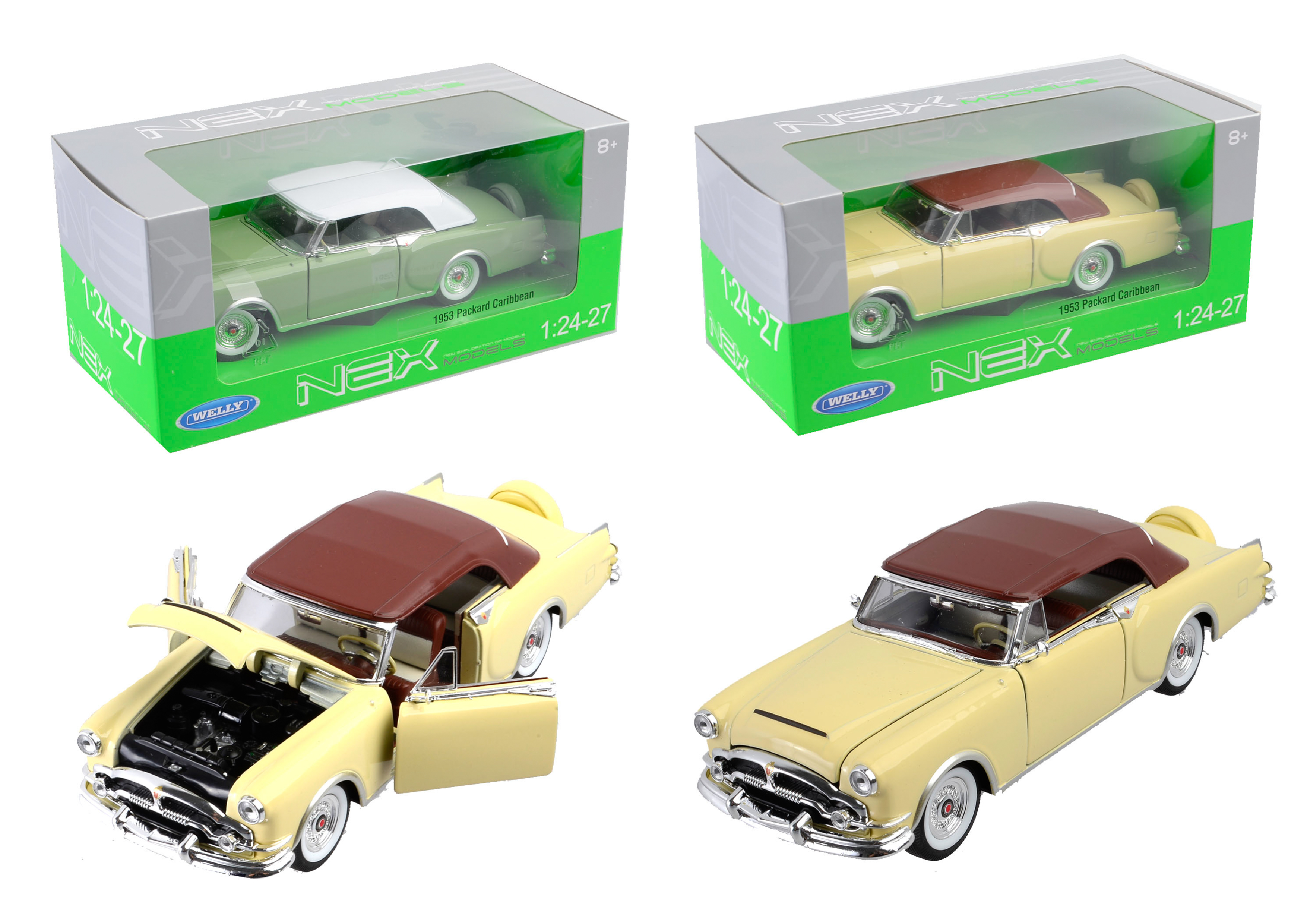 

Welly, Модель 1:24 PACKARD Caribbean 1953 (24016H-W)