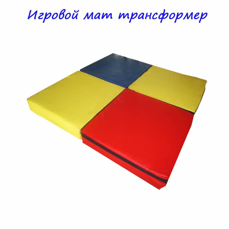

Мат игровой Трансформер 100-100-10 см Тia-sport