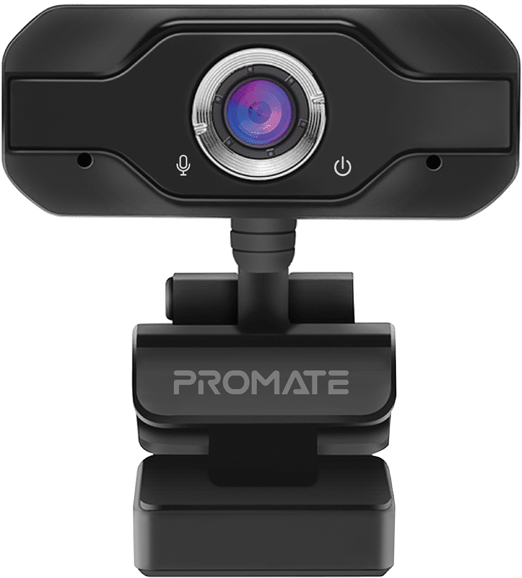 Акція на Веб-камера Promate ProCam-1 FullHD USB Black (procam-1.black) від Rozetka UA