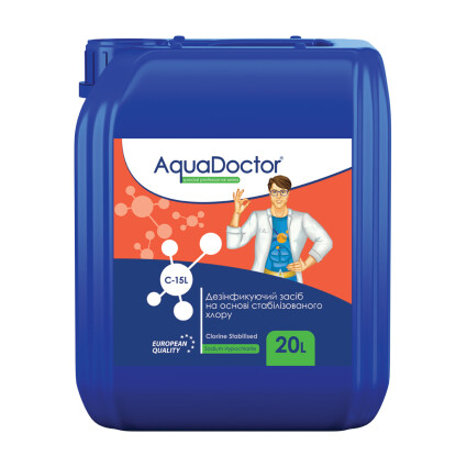 

Гипохлорит натрия AquaDoctor C-15L 20 л.