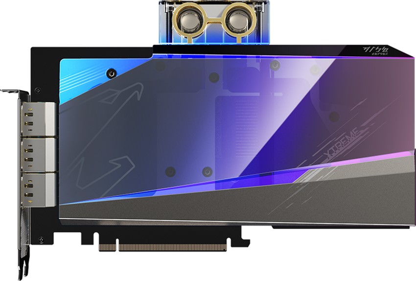 

Gigabyte PCI-Ex GeForce RTX 3080 Aorus Xtreme Waterforce WB 10GB GDDR6X (320bit) (1710/19000) (3 х HDMI, 3 x DisplayPort) (GV-N3080AORUSX WB-10GD)