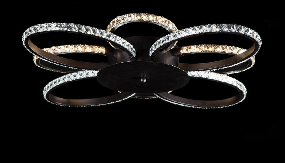 

Хрустальная LED люстра LK62112/4+4 LED (CF)