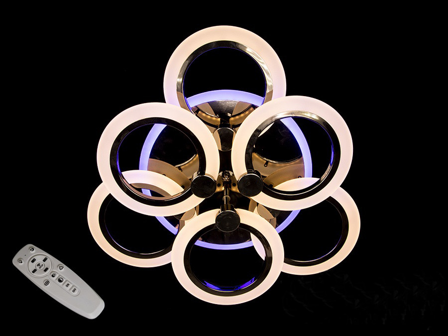 

Потолочная LED-люстра A8022/3+3BHR