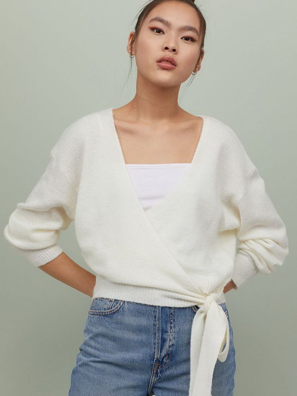 

Кардиган H&M 0809238 XL Белый