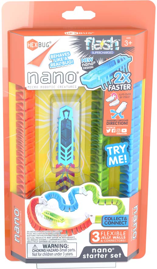 

Набор Hexbug Nano Flash International Starter Set (433-7124_orange)