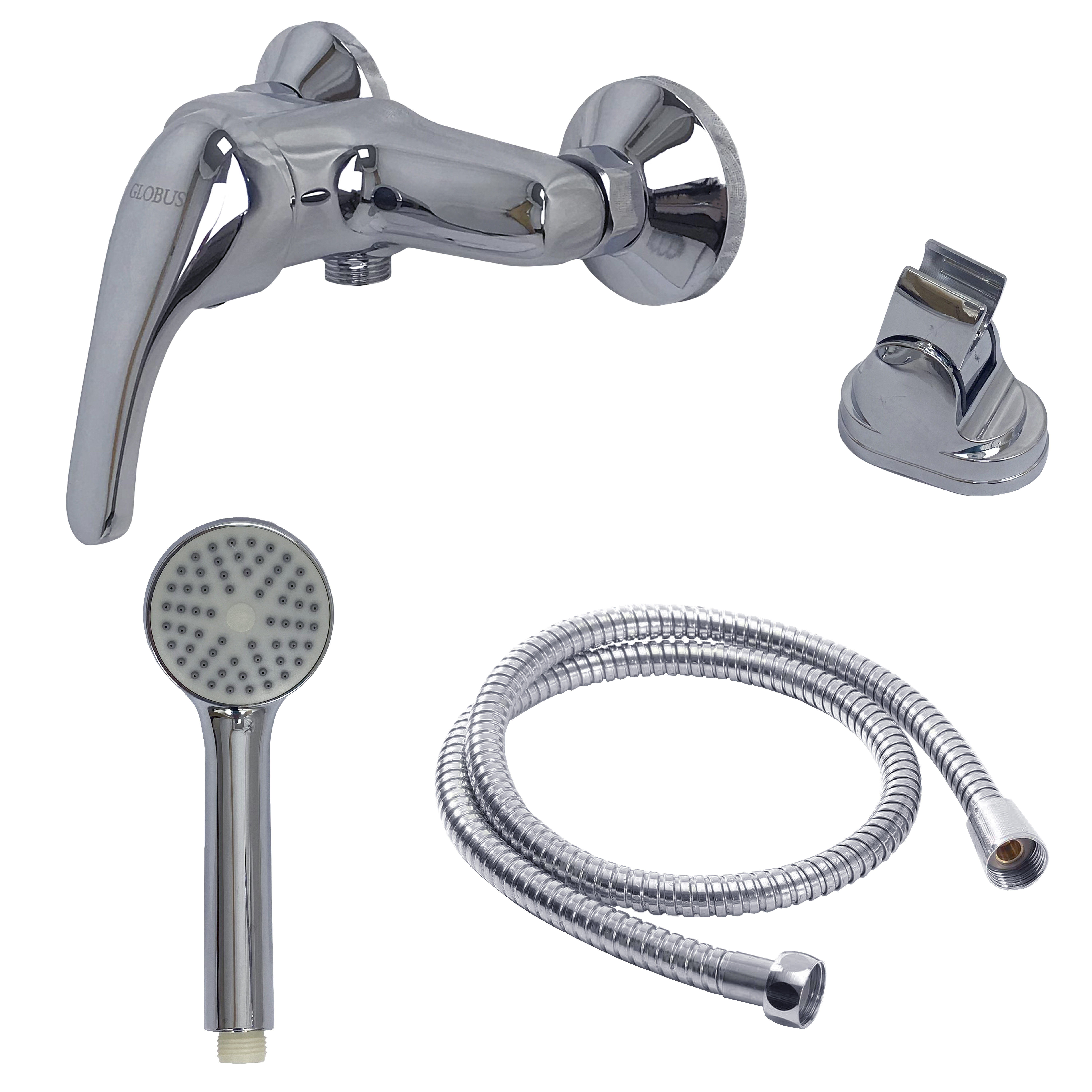 

Смеситель для душа Globus Lux Solly GLSO-0105N с душевым гарнитуром