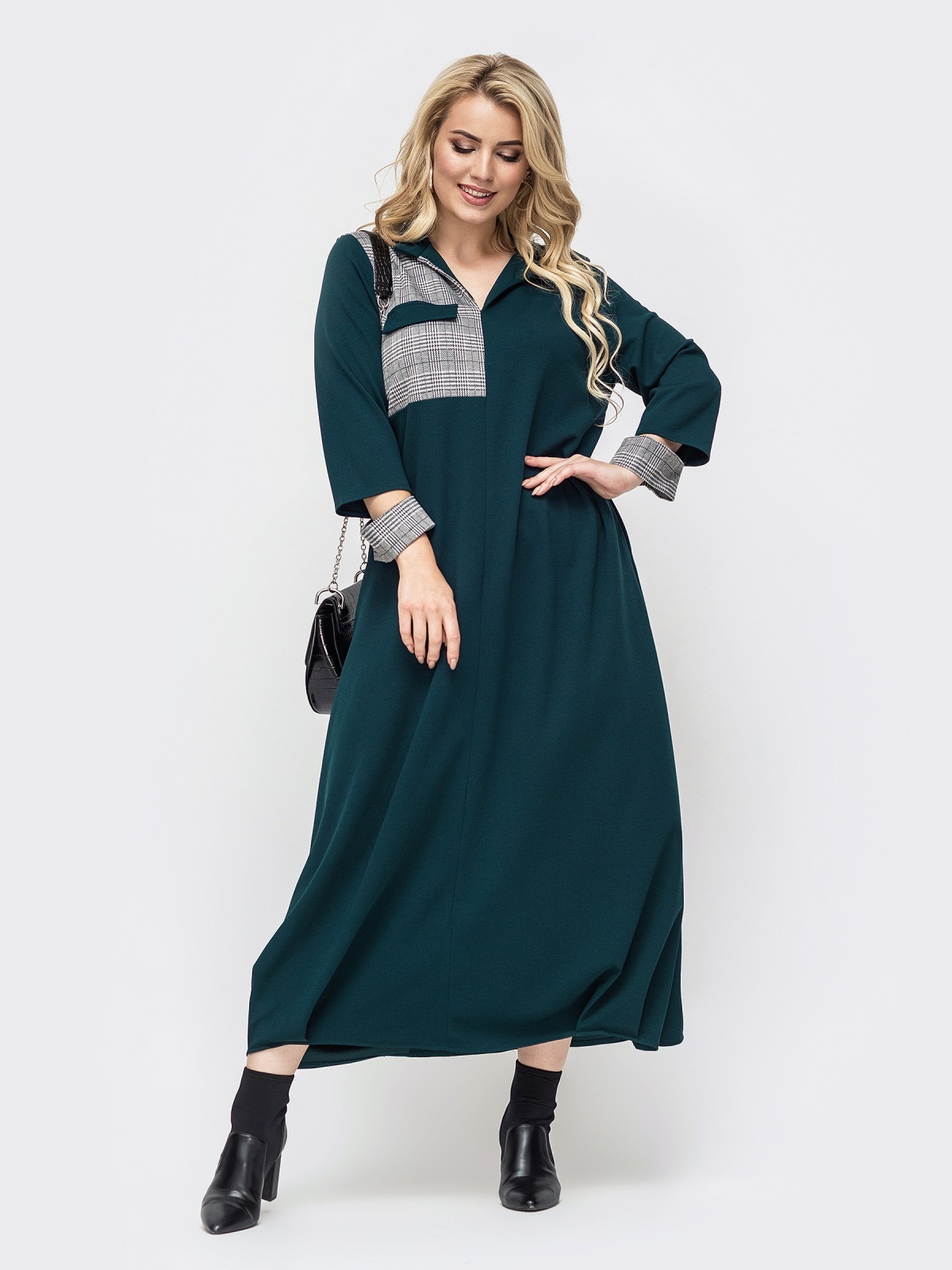 

Длинное платье Maximoda ЕМО218040/2 52-54 бутылочный