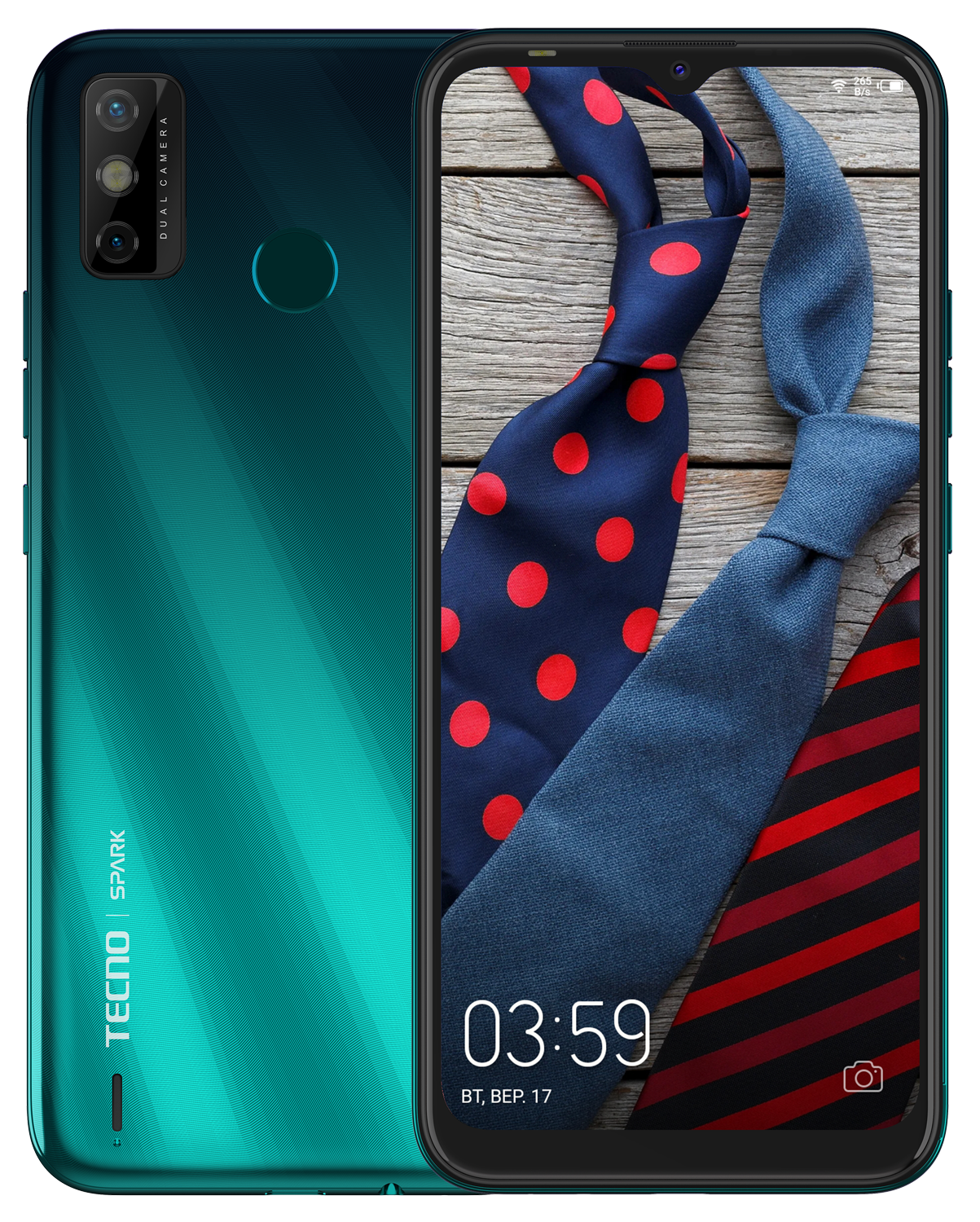 

Мобильный телефон Tecno Spark 6 Go 2/32GB Ice Jadeite