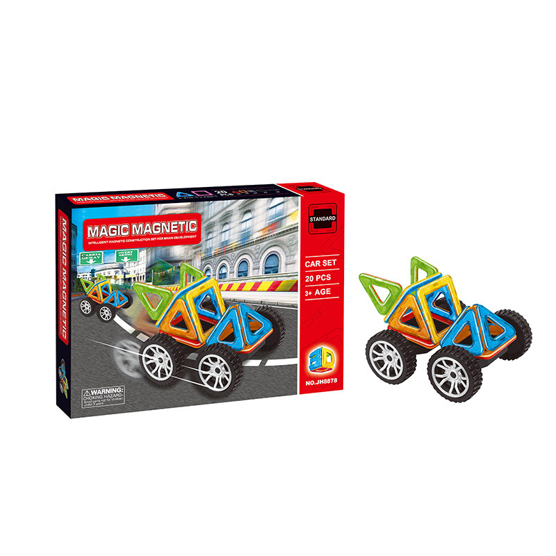 

Магнитный конструктор JH8878 20 деталей, 24*17*4см