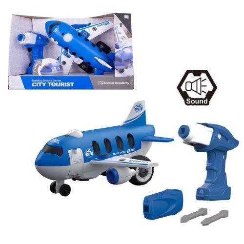 

Машинка-конструктор "Самолет", 28 дет CJ-1379247