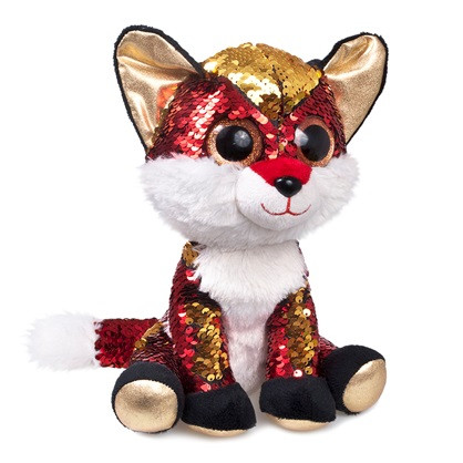 

Мягкая игрушка A-Toys Лисеня Опал с пайетками