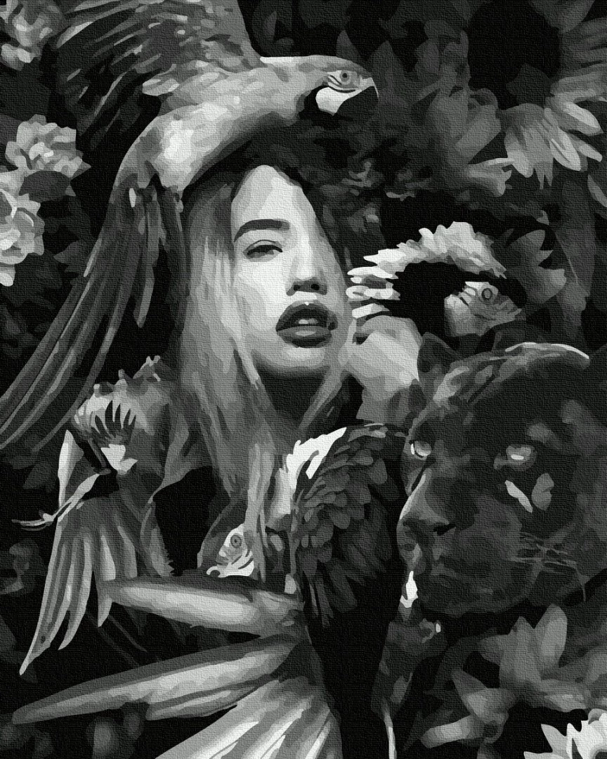 

Картина по номерам - Амазонка Brushme 40*50 см. (GX35639)