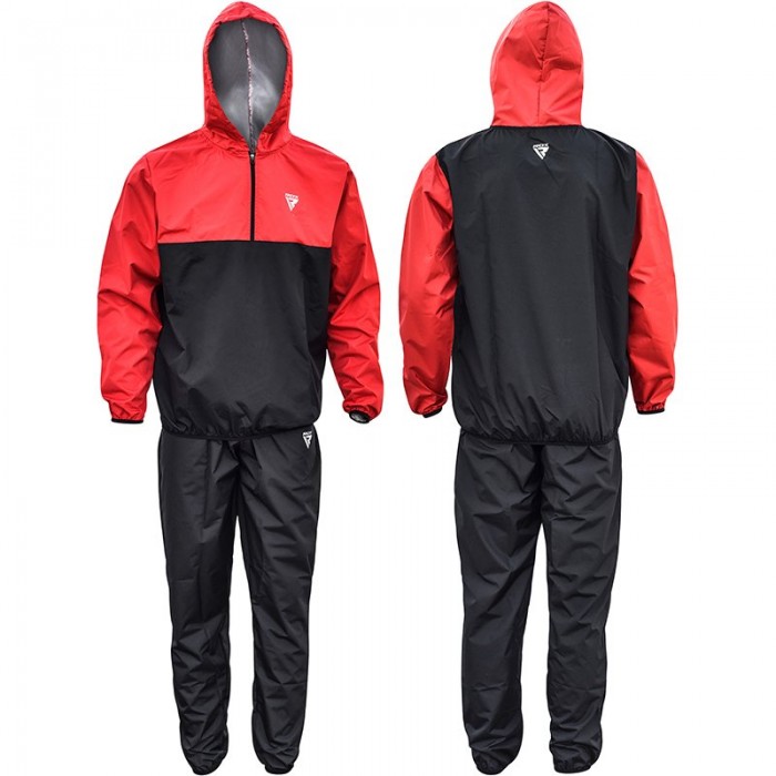 

Костюм для похудения с капюшоном RDX Red New р. M