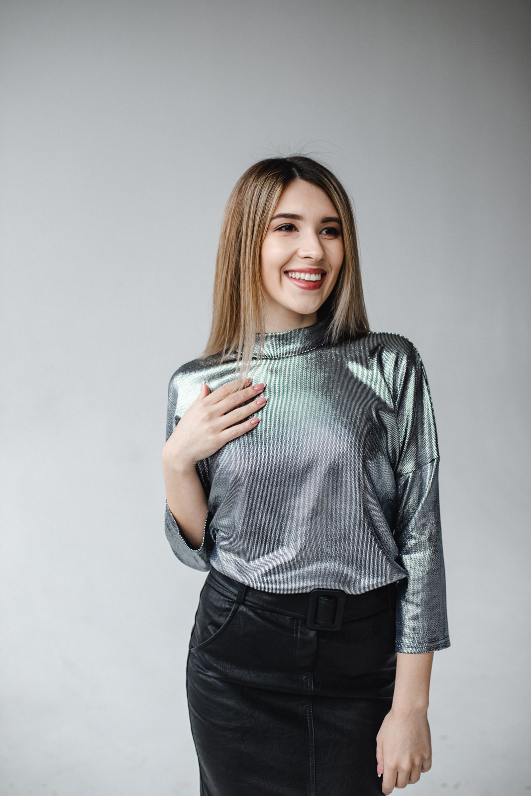 

Блуза Wear me с рукавом 3/4 XL Серый 2w/14/91