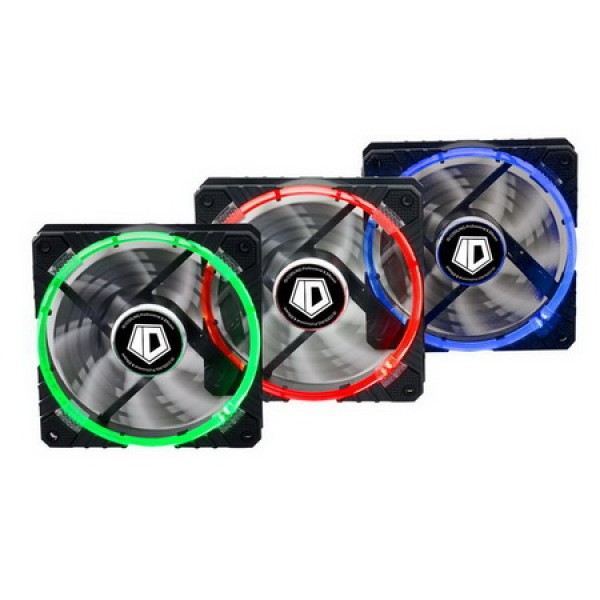 

Вентилятор ID-Cooling RB-12025 (3pcs Pack), 120x120x25мм, 4-pin, черный