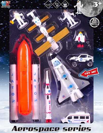 

Космическая техника металлопластик, свет, звук (XY352)