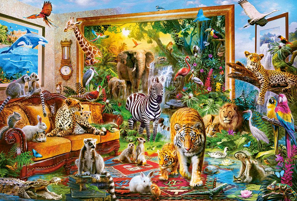 

Пазлы Castorland "Звери" 68*47 см (C-104321)