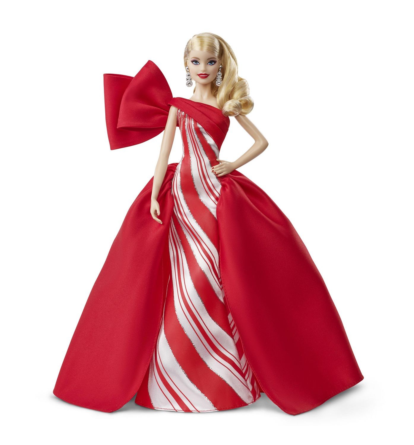 

Кукла Барби коллекционная Праздничная Barbie 2019 Holiday Doll, Blonde